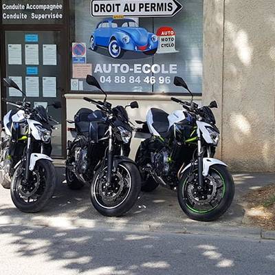 Réalisation devanture moto